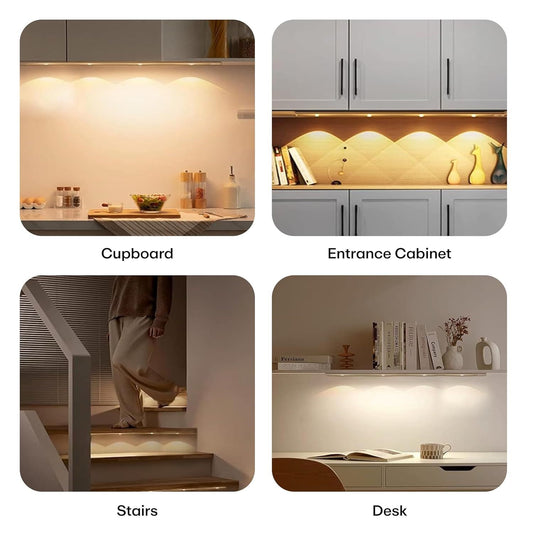 LED Wireless Magnetic Motion Sensor Rechargeable Light