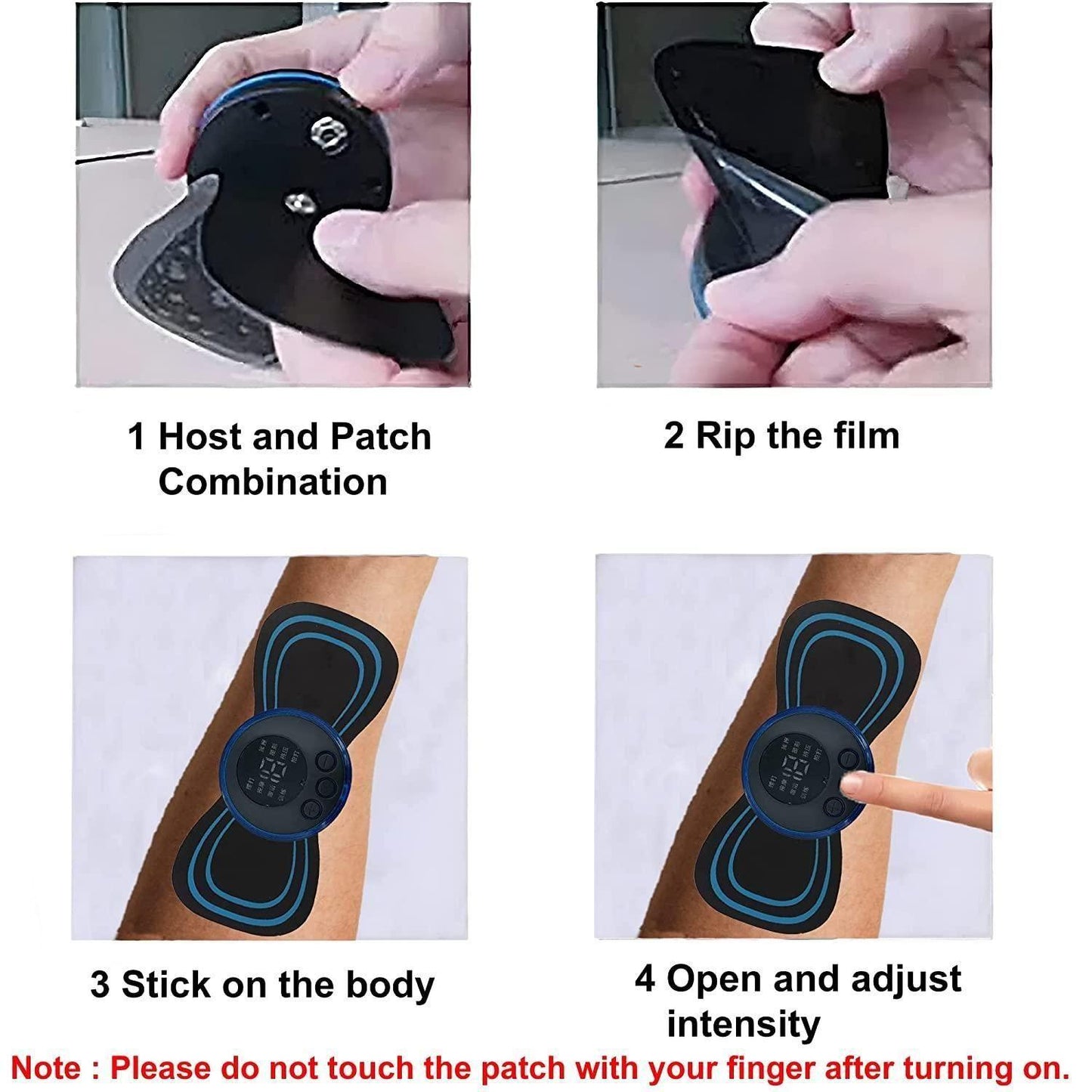EMS Butterfly Body Massager